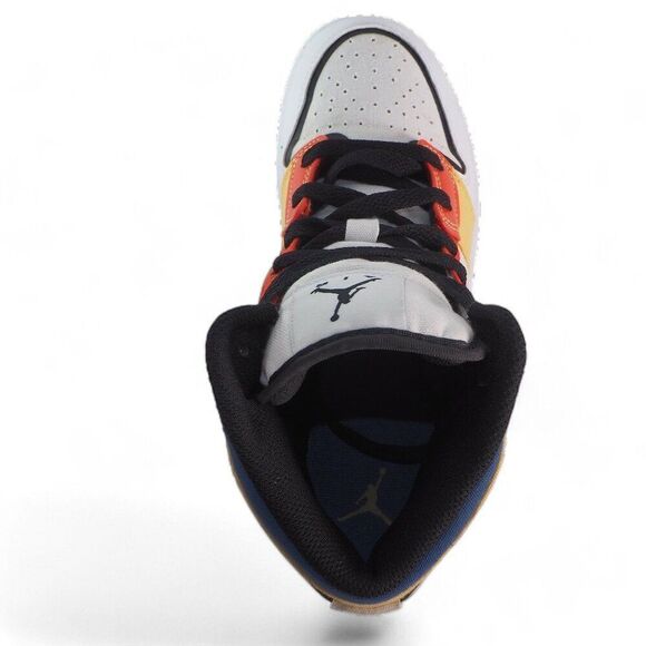 Air Jordan 1 Mid SE GS 'Multi-Color Canvas' DV1316-100 Youth 5 Women's 6.5 - Picture 9 of 13